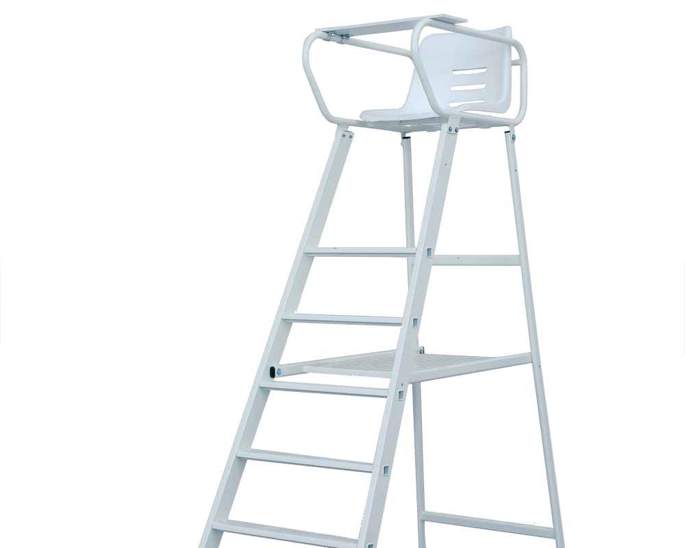 Tennis Schiedsrichterstuhl Court Royal Deluxe weiß