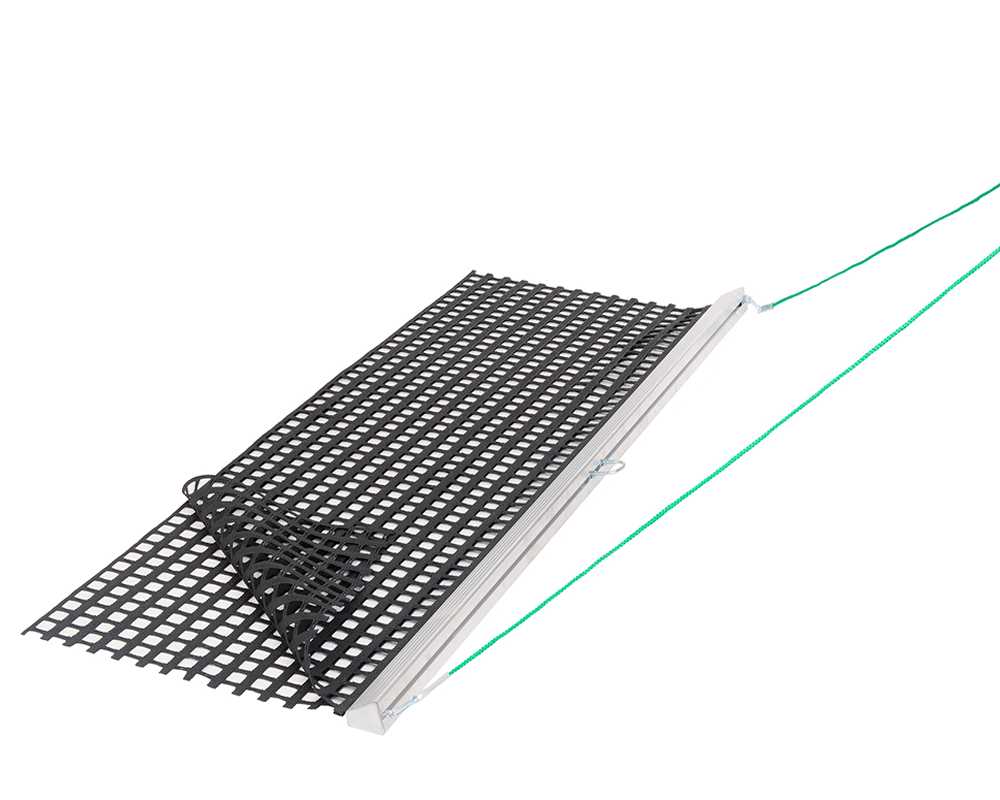Tennis Schleppnetz Optiplan mit Zugseil